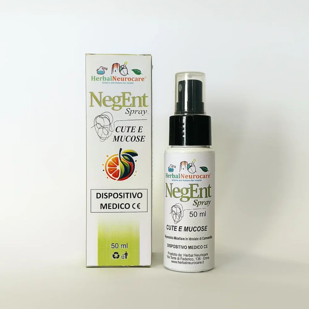 NegEnt Spray Terpenololo Micellare per Uso Umano e Veterinario - Cute e Mucose