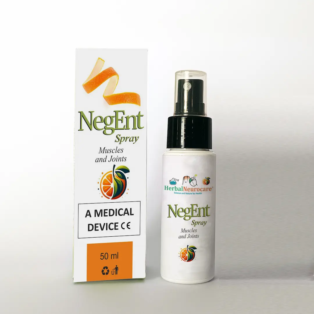 NegEnt Spray Micellar Cannabidiol for Human and Veterinary Use - Muscles and Joints