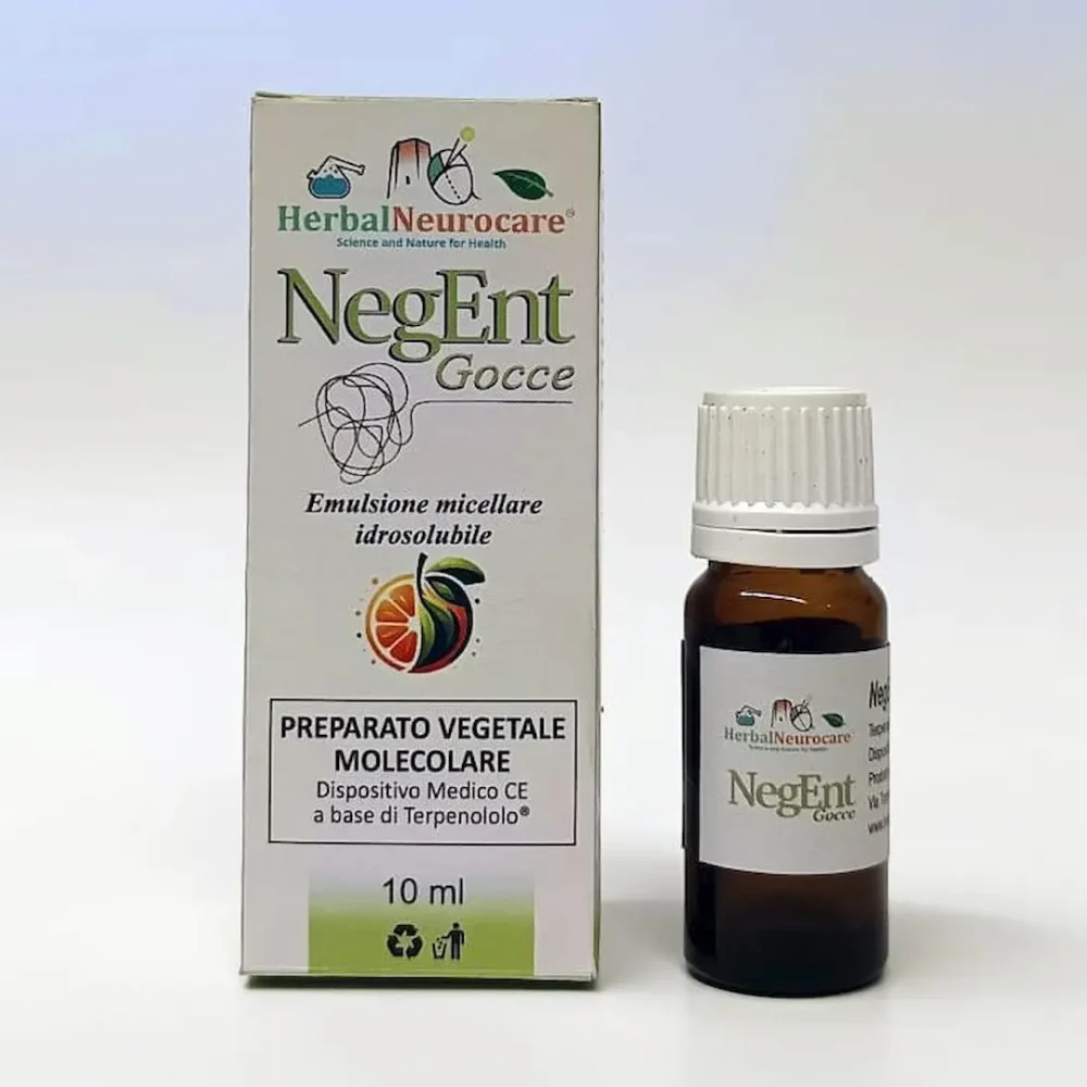 Confezione e flacone prodotto NegEnt Gocce
